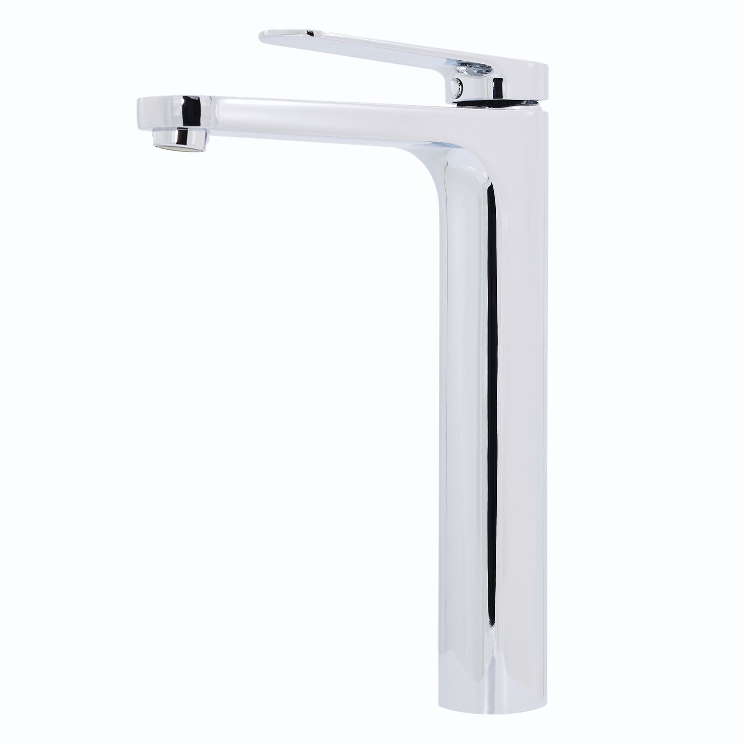 Llave Monomando Alta Para Lavabo L&iacute;nea Praga En Cromo Pulido,,hi-res image number null