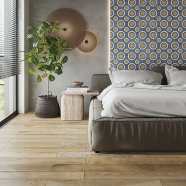 Rec&aacute;mara Bloom Beige con Multicolor