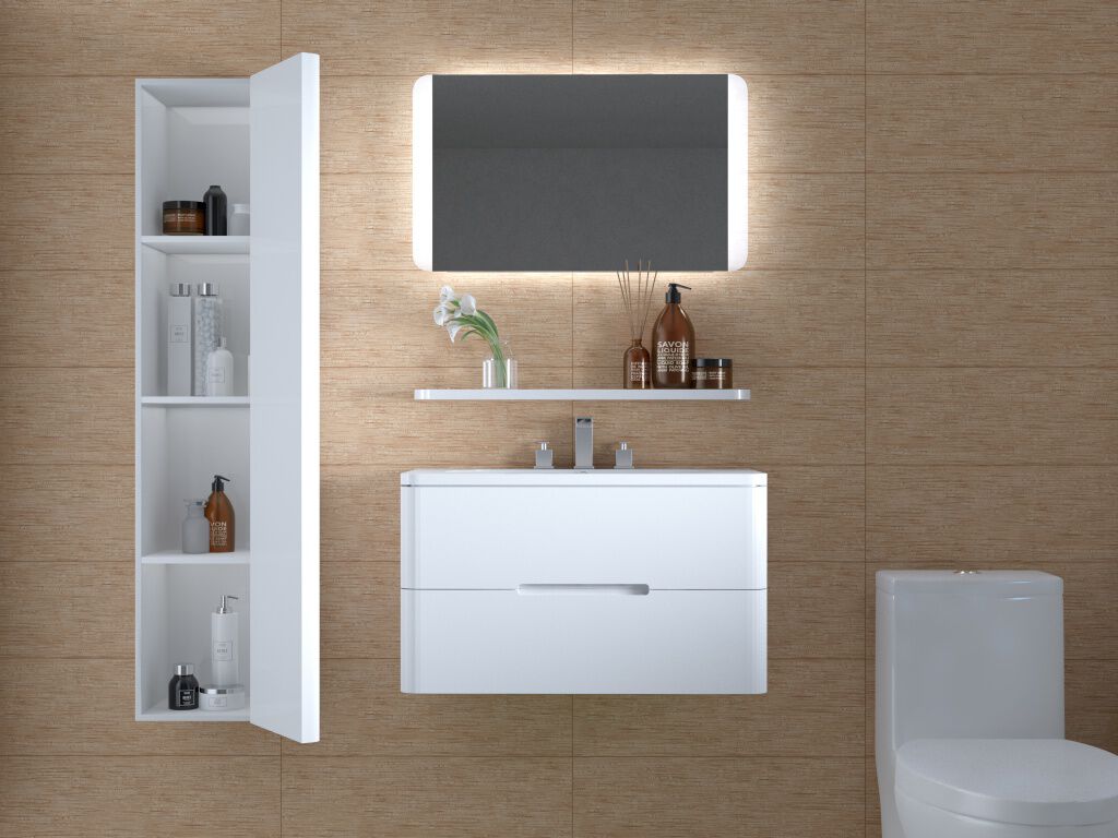Vanity Roma De 85 X 49 X 48 Cm Color Blanco,,hi-res image number null