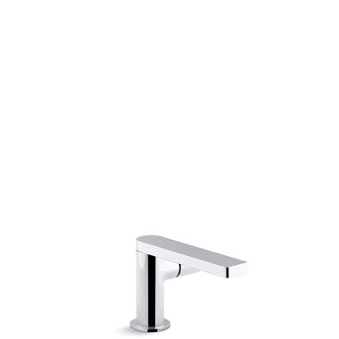 Llave Monomando Baja Para Lavabo L&iacute;nea Composed En Cromo Pulido
