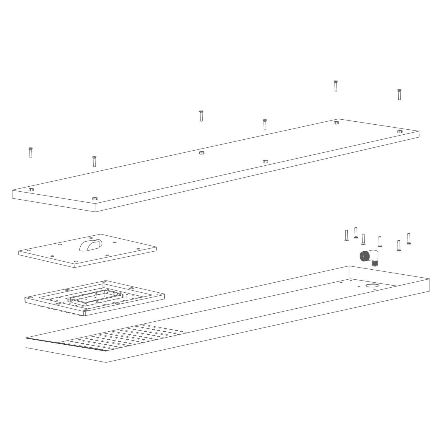 Cebolleta Lyon Pro Con Membrana Incluida Para Torre De Regadera Acero Inoxidable,,hi-res image number null