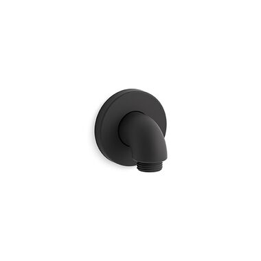Purist codo soporte de pared matte black