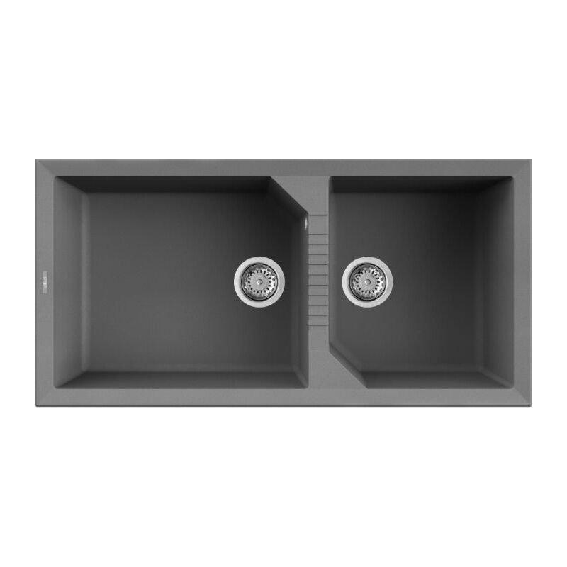Tarja de dos tinas sobrecubierta l&iacute;nea Tekno 490 en titanio,,hi-res image number null