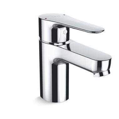 Llave Monomando Baja Para Lavabo L&iacute;nea July En Cromo Pulido