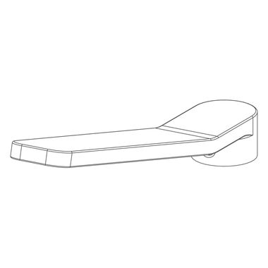 Maneral Siena Para Llave Monomando Siena Cromo Pulido