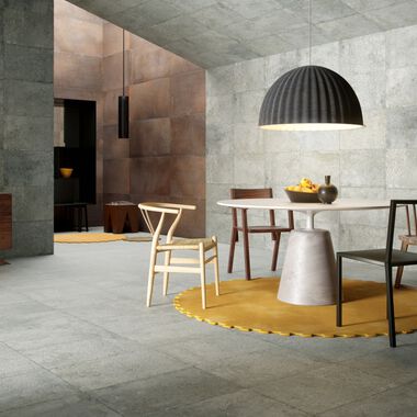 Comedor Dover Gris con Rojo
