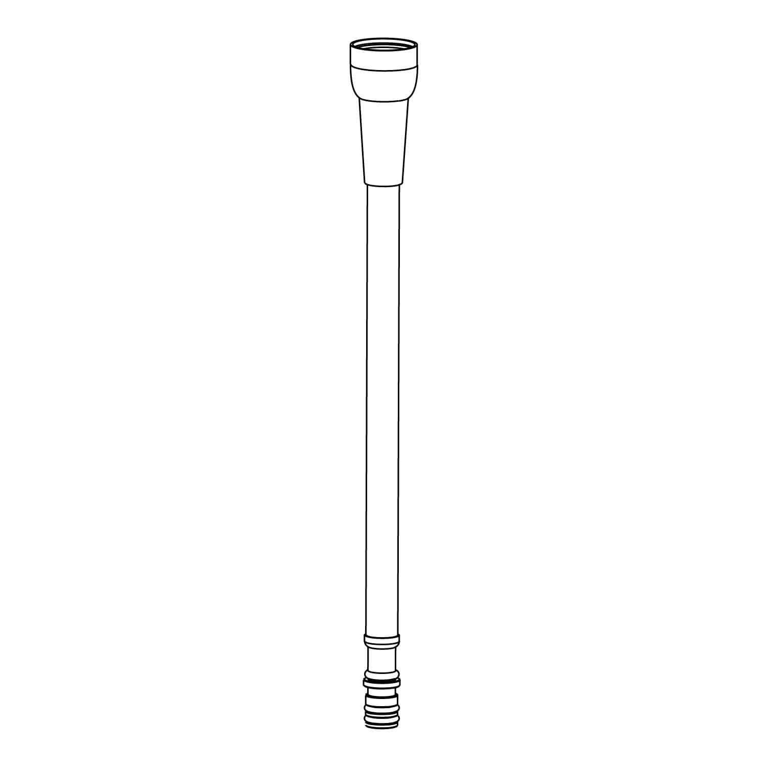 Manguera Retractil Essen Round De 1.5 M Para Llave De Cocina Dorado Satinado,,hi-res image number null