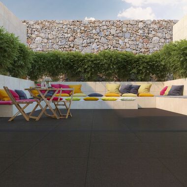 Exterior Tessuto Negro