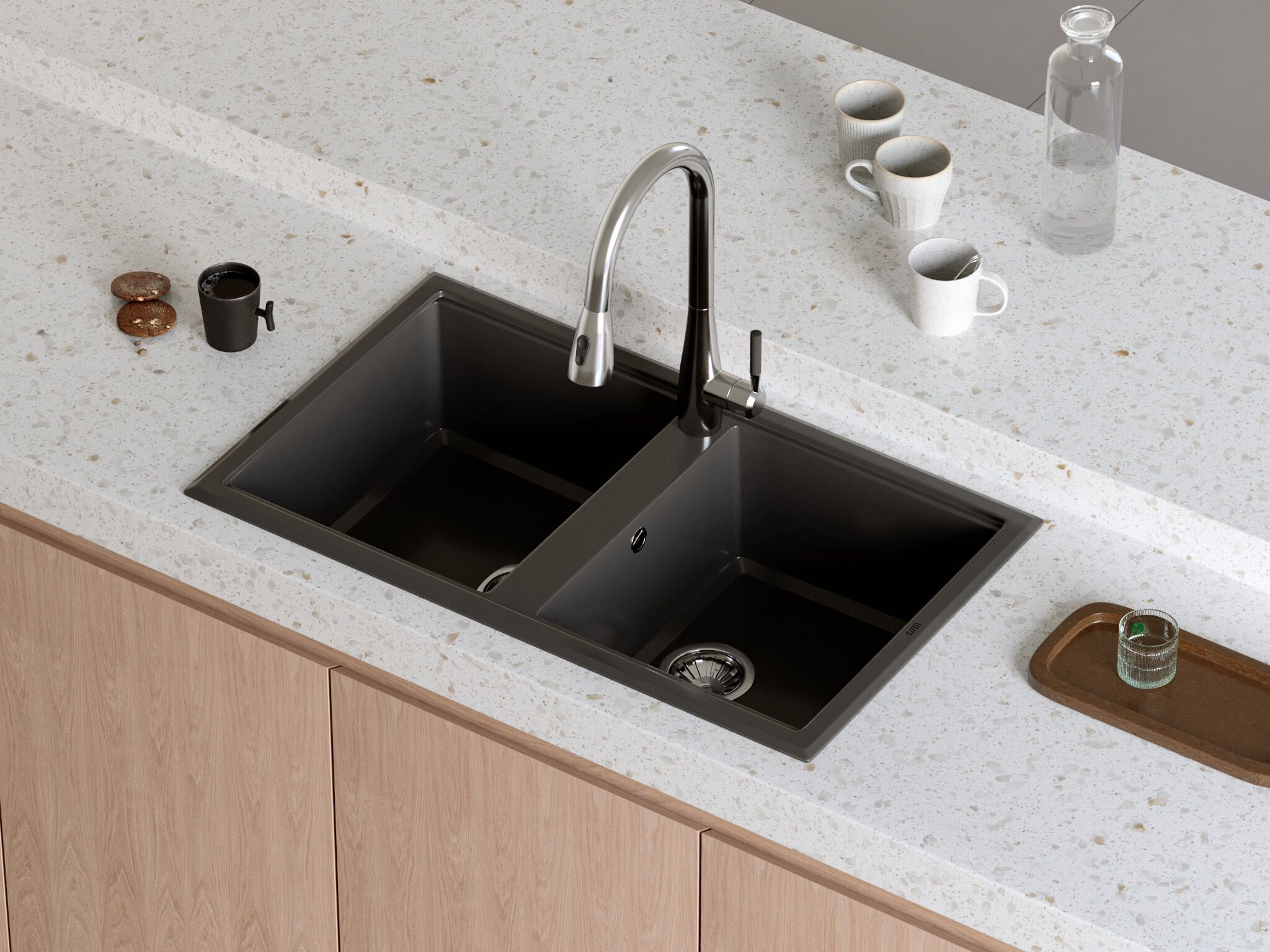 Llave monomando para cocina l&iacute;nea Paris&reg; en cromo pulido,,hi-res image number null