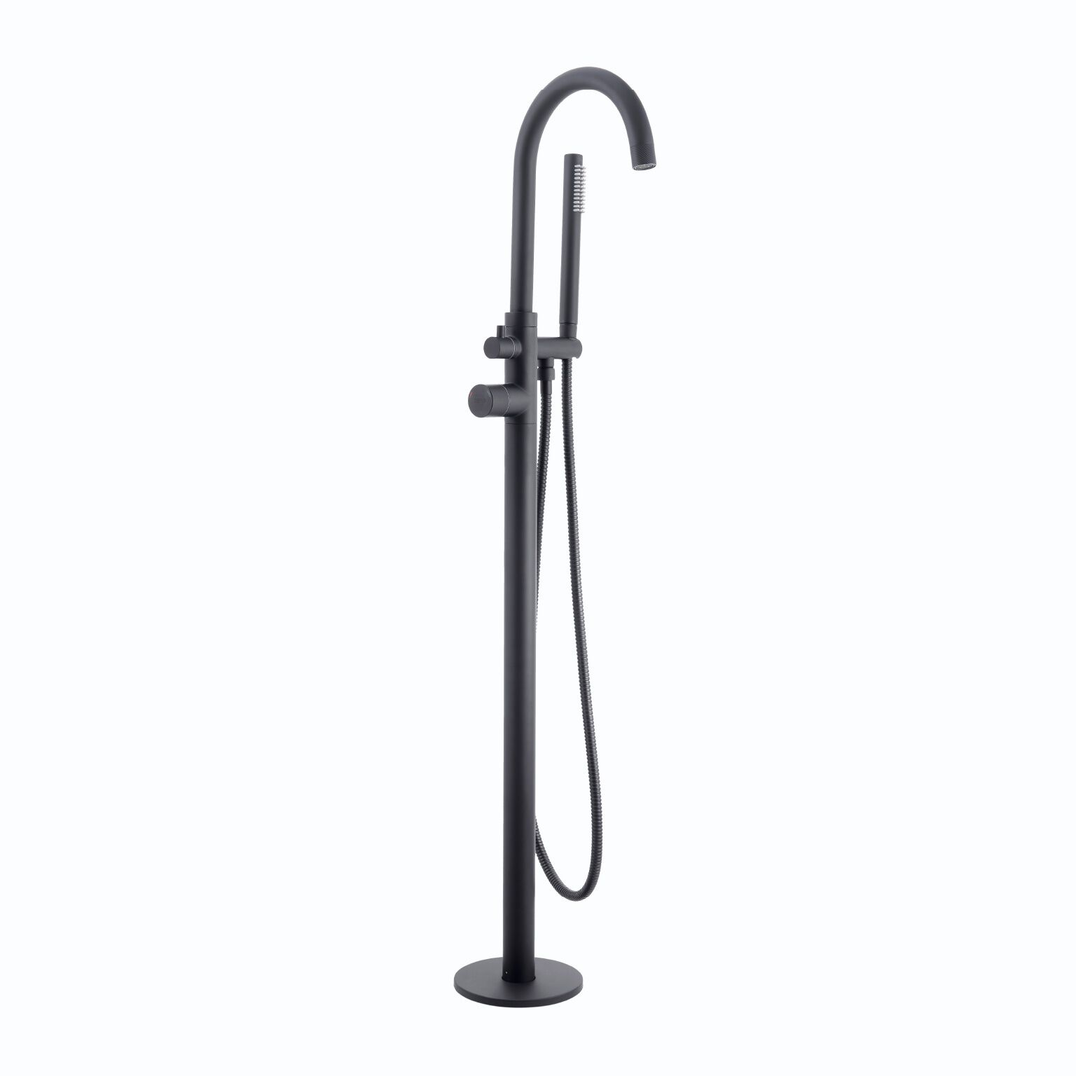 Llave Para Tina L&iacute;nea Weismar Freestanding En Negro Mate,,hi-res image number null