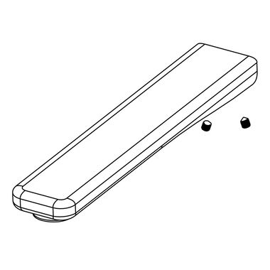 Salida De Agua Para Llave De Muro Negro Mate