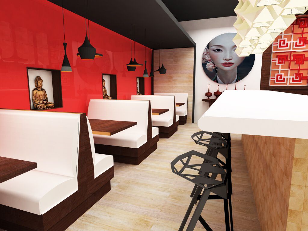 Uso Comercial Sunwood Rojo,,hi-res