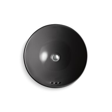 Lavabo Vessel l&iacute;nea Vox en negro