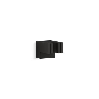 Soporte Para Regadera De Mano Para Montaje En Pared Statement Negro Mate