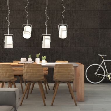 Comedor Urban Gris con Negro