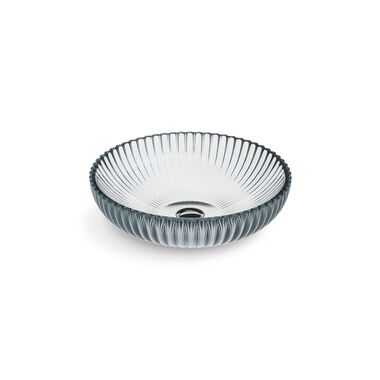 Lavabo Vessel Salute Redondo De Vidrio
