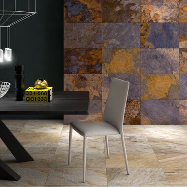 Comedor Slate Supremo Beige con Multicolor