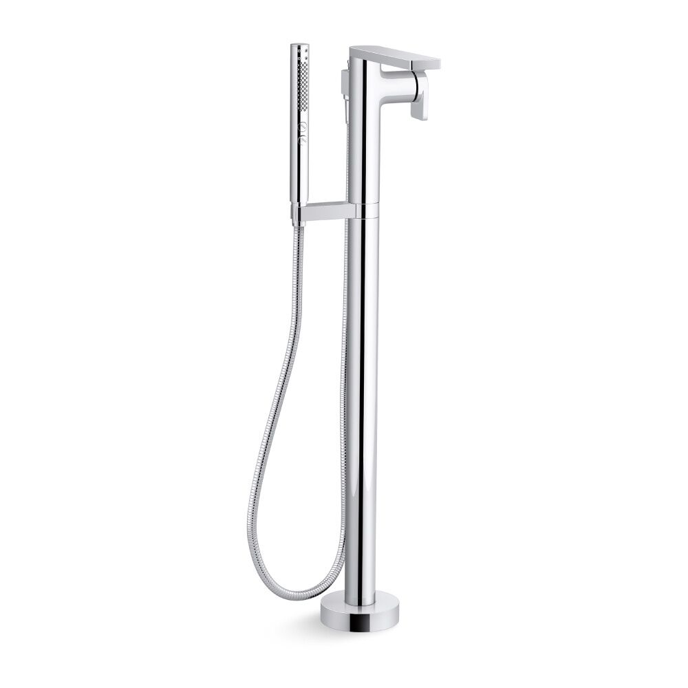 Llave Monomando Alta Para Tina L&iacute;nea Composed En Cromo Pulido,,hi-res image number null