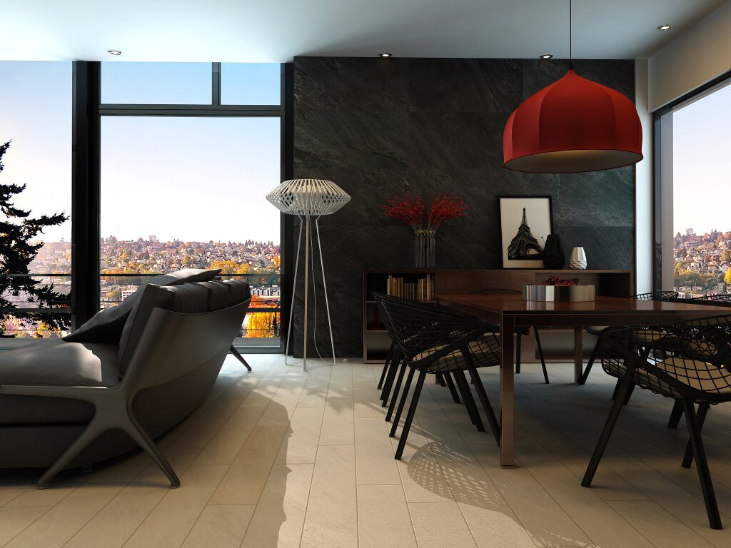 Comedor Geologic Beige con Negro,,hi-res image number null