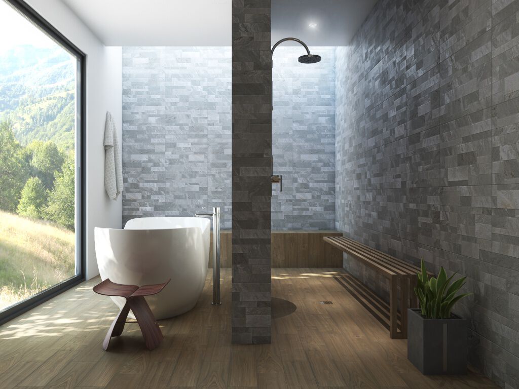 Ba&ntilde;o Muretto Caf&eacute; con Gris,,hi-res