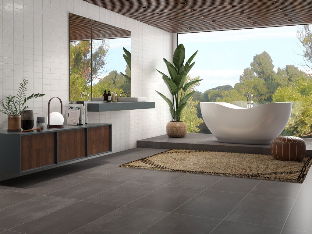 Ba&ntilde;o Polaris Gris,,hi-res