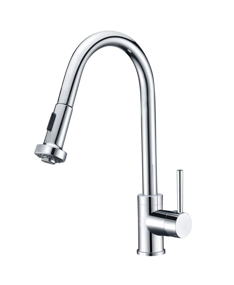 Llave monomando retr&aacute;ctil para cocina l&iacute;nea Novo en cromo pulido,,hi-res image number null