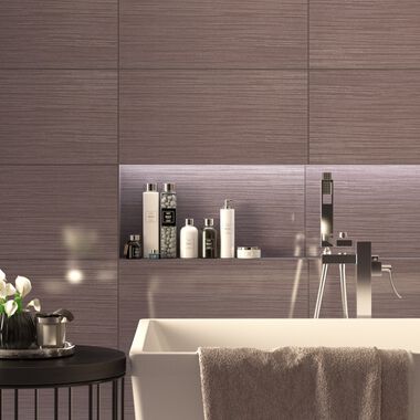 Ba&ntilde;o Waves Gris
