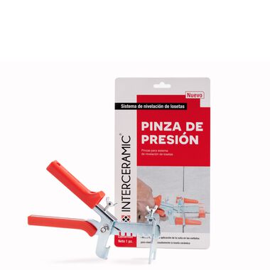 Pinza para autoniveladores