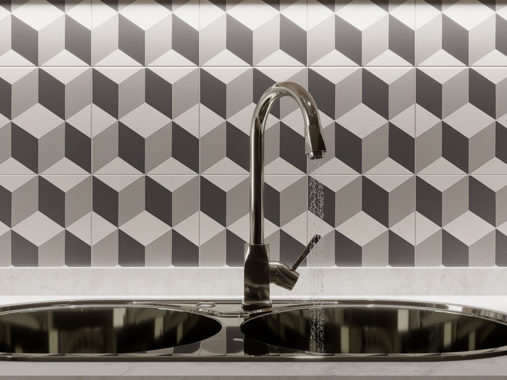 Cocina Epoca Blanco con Negro,,hi-res