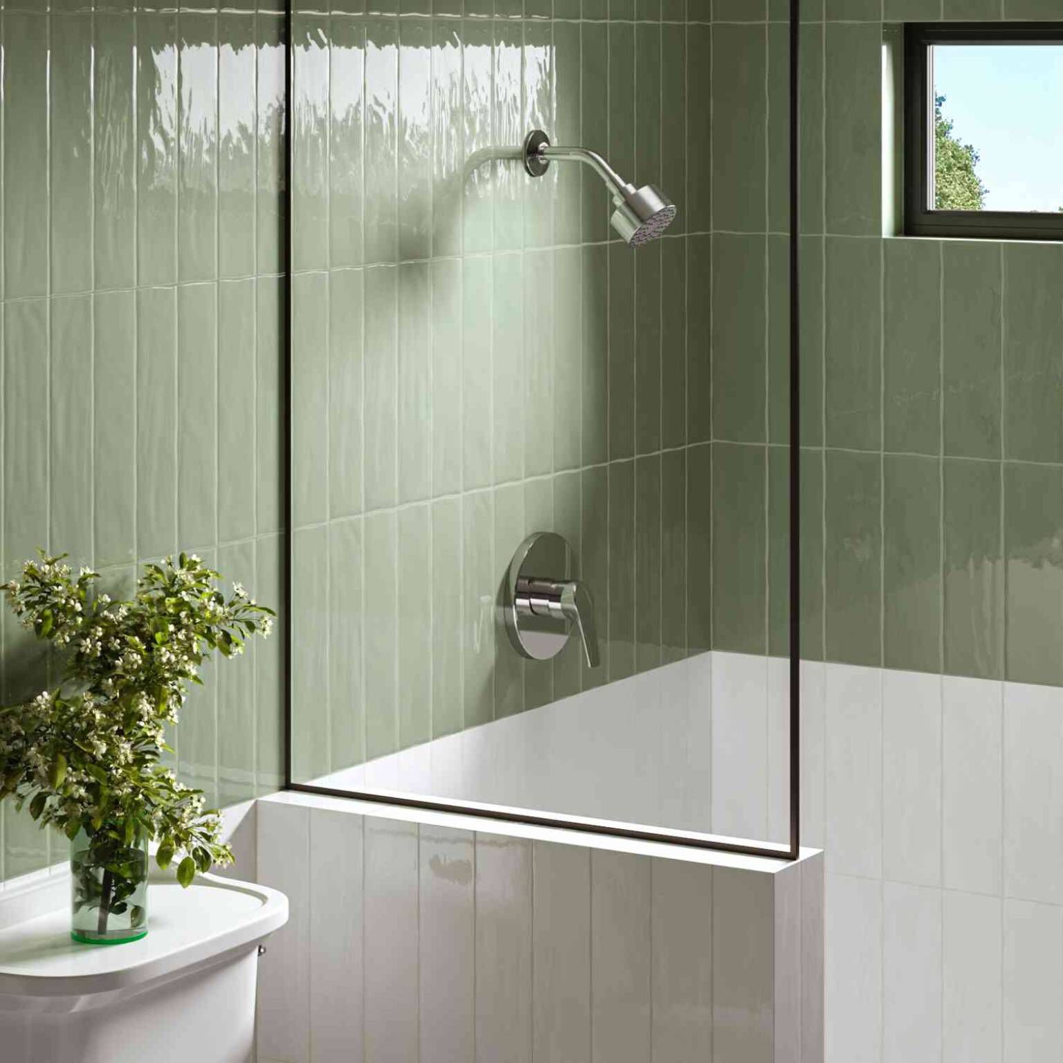 Conjunto De Regadera L&iacute;nea San Diego En Cromo Pulido,,hi-res image number null