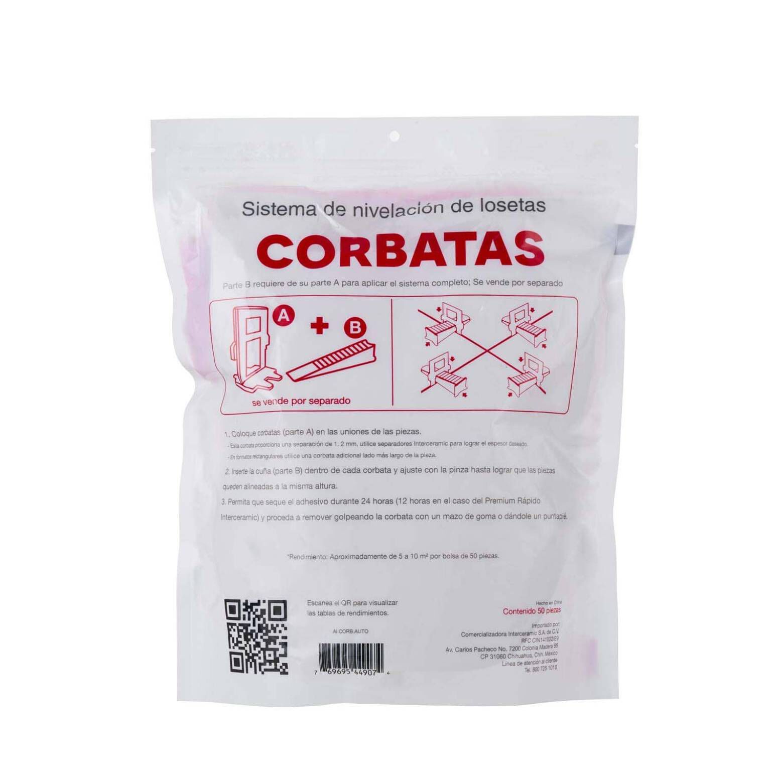 Corbata autonivelador 50 pza,,hi-res image number null