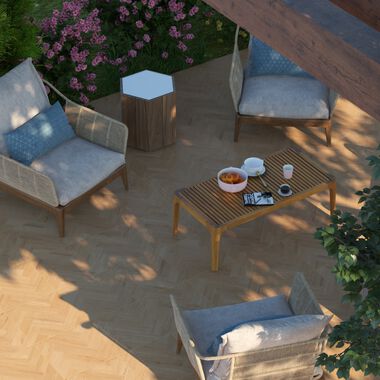 Exterior Avellano Beige con Caf&eacute;