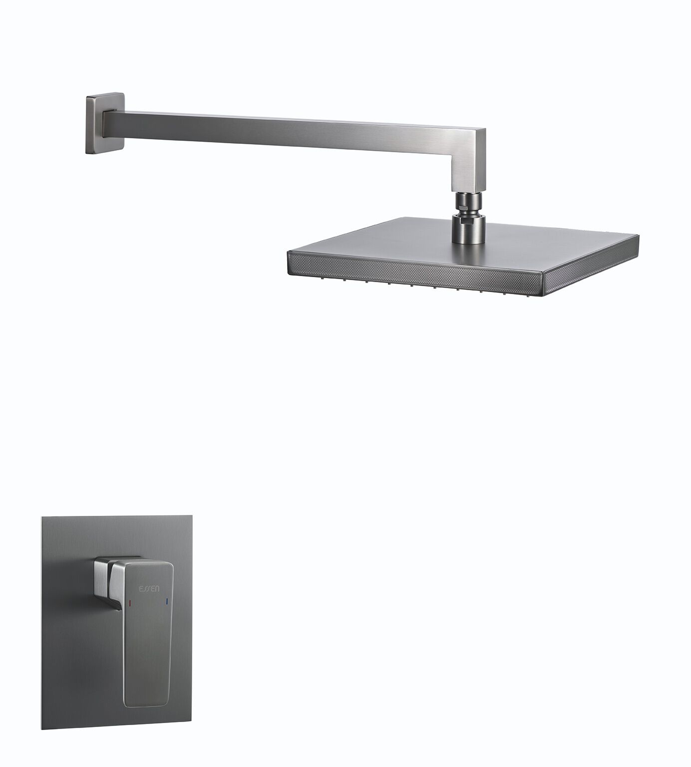 Conjunto De Regadera L&iacute;nea Dessau En Titanio Mate,,hi-res image number null