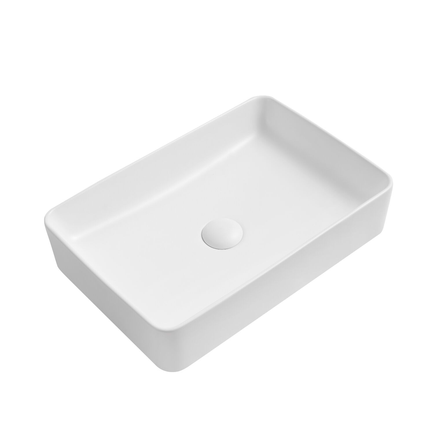 Lavabo De Sobrecubierta L&iacute;nea Vicenza&reg; En Blanco Mate,,hi-res image number null