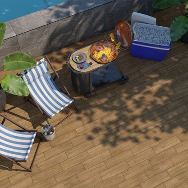Exterior Sequoia Beige con Gris