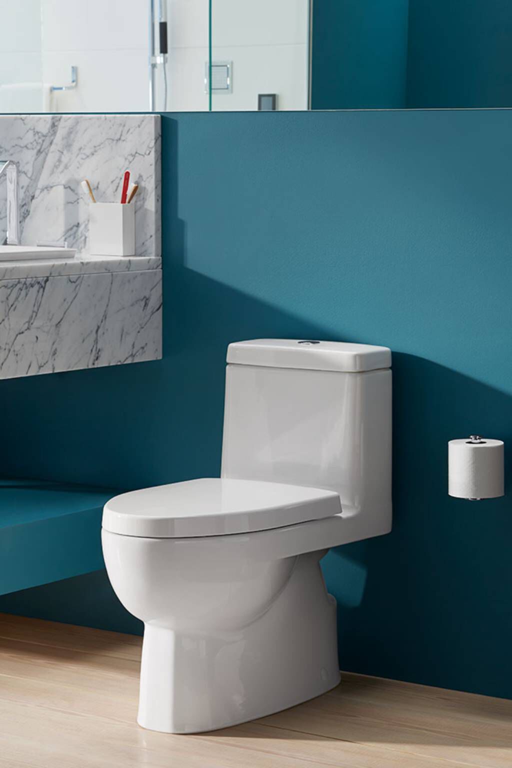 Sanitario De Una Pieza Con Doble Descarga L&iacute;nea Reach,,hi-res image number null