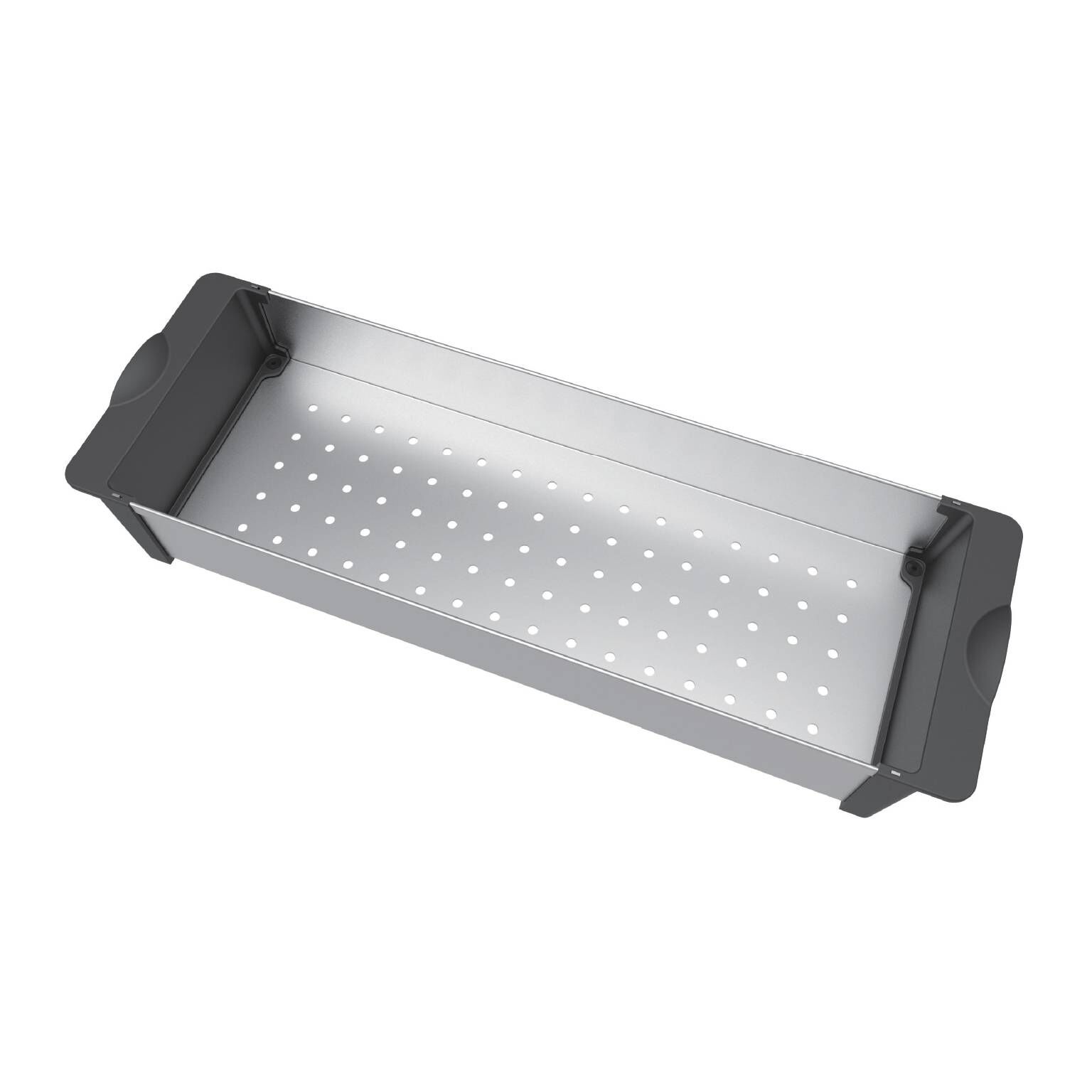 Tarja de dos tinas bajocubierta l&iacute;nea Turin Pro en acero inoxidable,,hi-res image number null