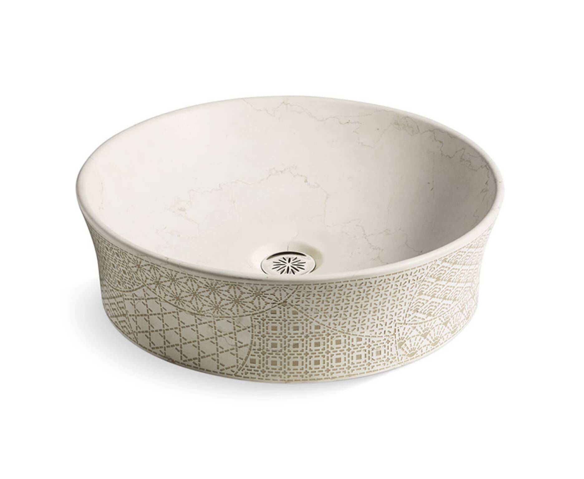 Lavabo Vessel L&iacute;nea Kensho En Grey Bianconne,,hi-res image number null