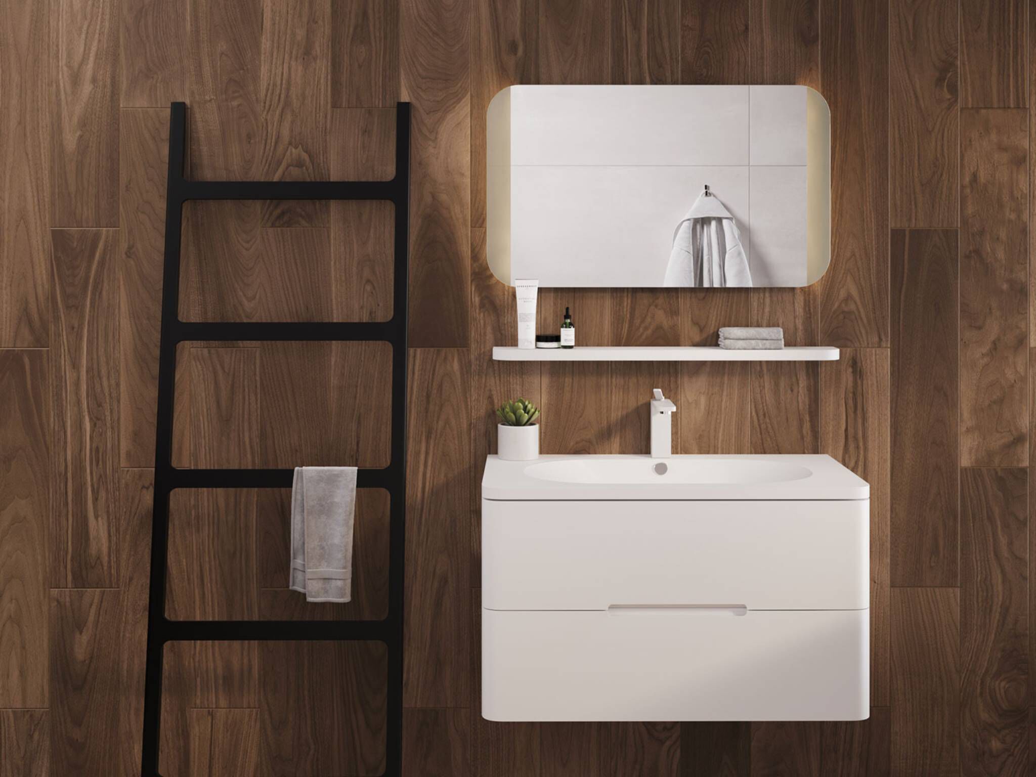 Vanity Roma De 85 X 49 X 48 Cm Color Blanco,,hi-res image number null