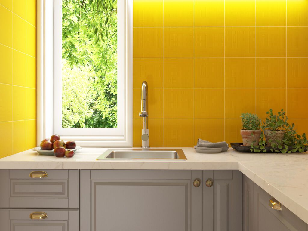 Cocina Dots Amarillo,,hi-res