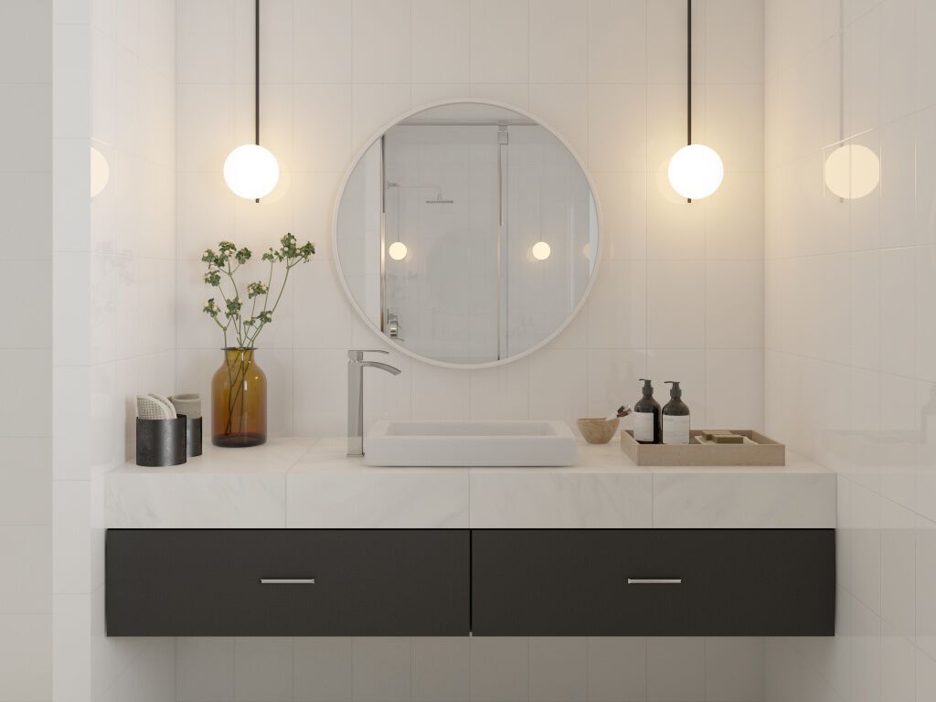 Ba&ntilde;o Astratto Blanco,,hi-res