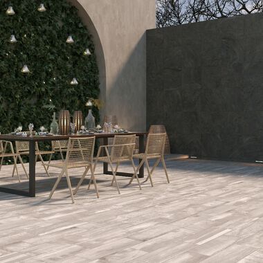Exterior Manitoba Gris con Negro