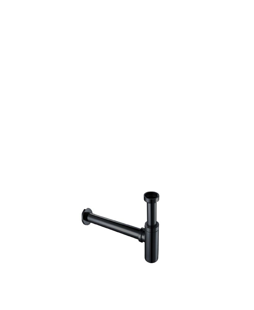 Trampa Para Lavabo L&iacute;nea Universal En Negro Mate,,hi-res image number null