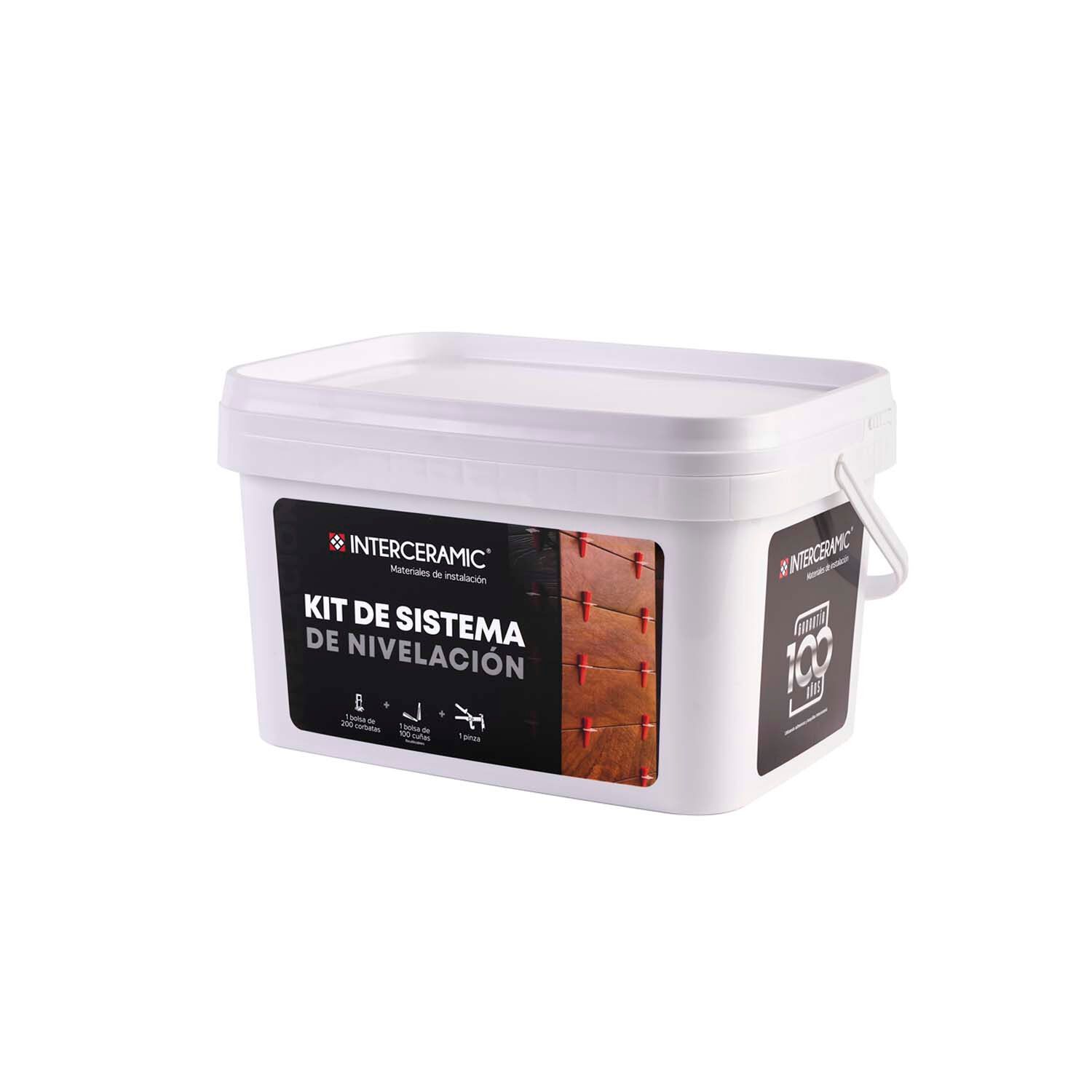 Kit sistema de nivelacion pinzas-corbatas-cu&ntilde;as interceramic,,hi-res image number null