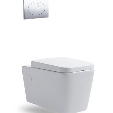 Sanitario De Muro Doble Descarga L&iacute;nea San Marino