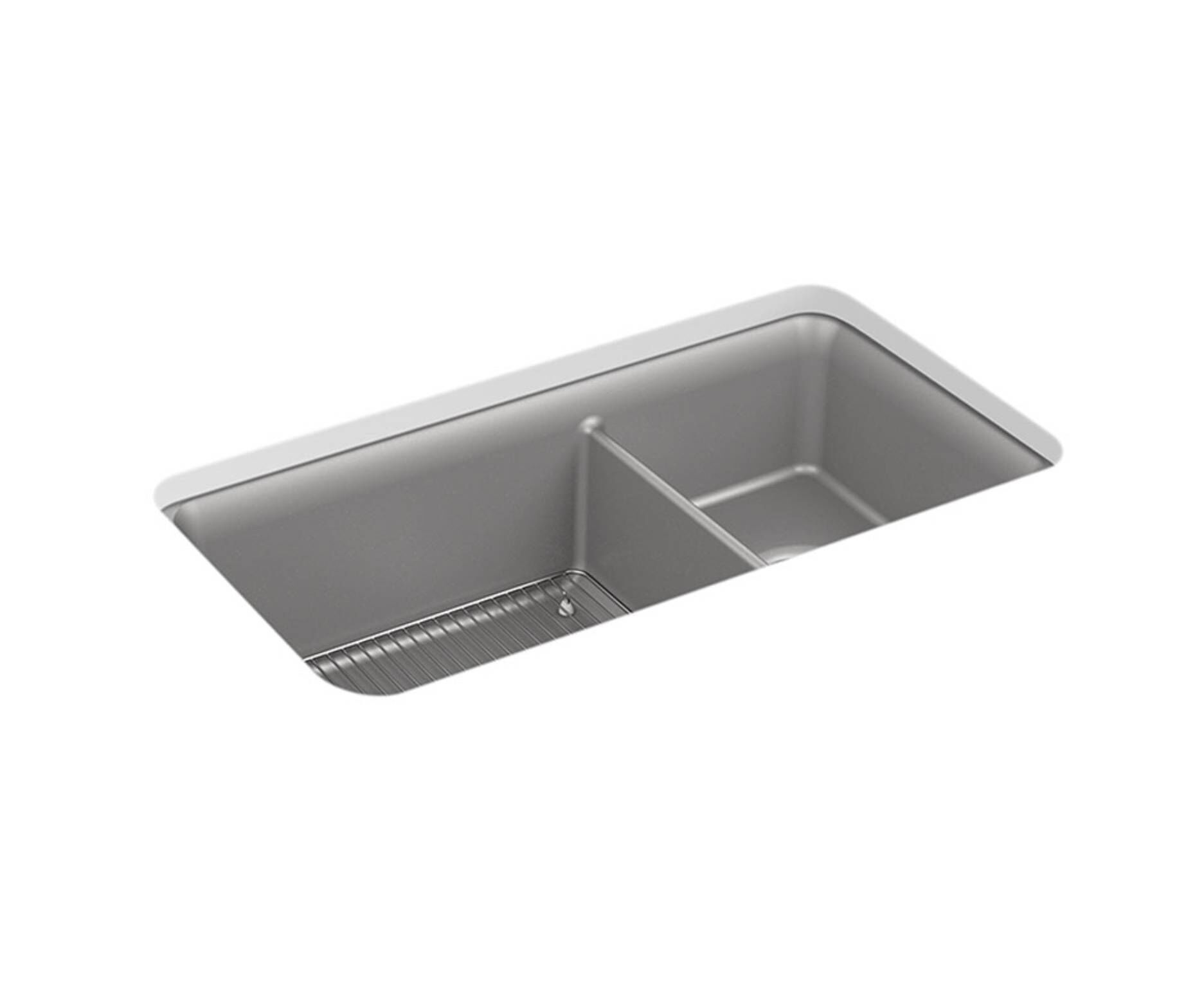 Tarja de dos tinas para cocina l&iacute;nea Cairn,,hi-res image number null