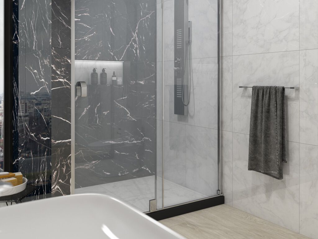 Ba&ntilde;o Aura Rectificado Beige con Negro,,hi-res