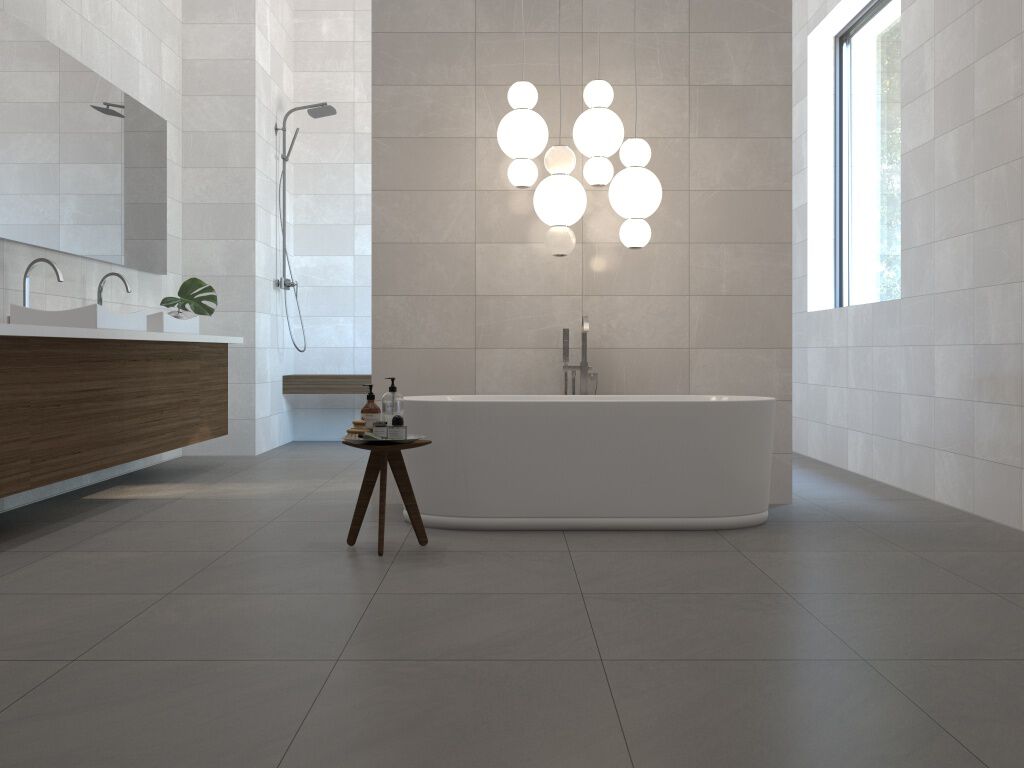 Ba&ntilde;o Aston Gris,,hi-res