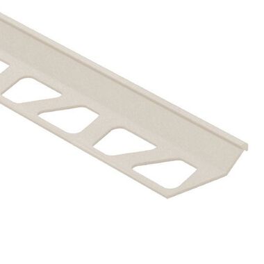 Perfil schluter de aluminio finec 7x2500mm color ivory