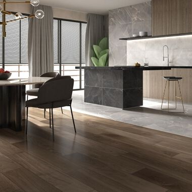 Cocina Tundra Blanco, Café y Gris